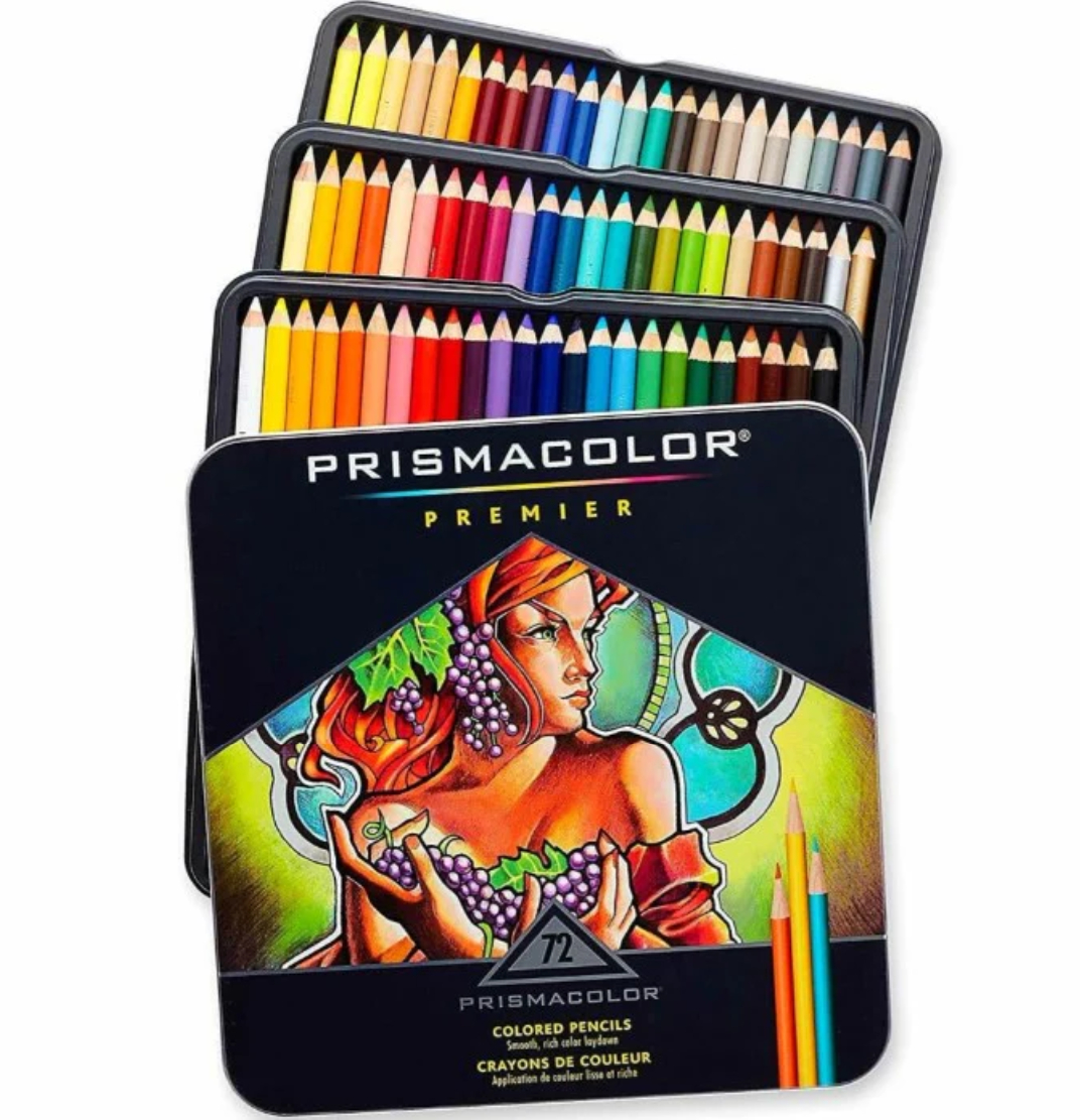 Prismacolor 72 tin